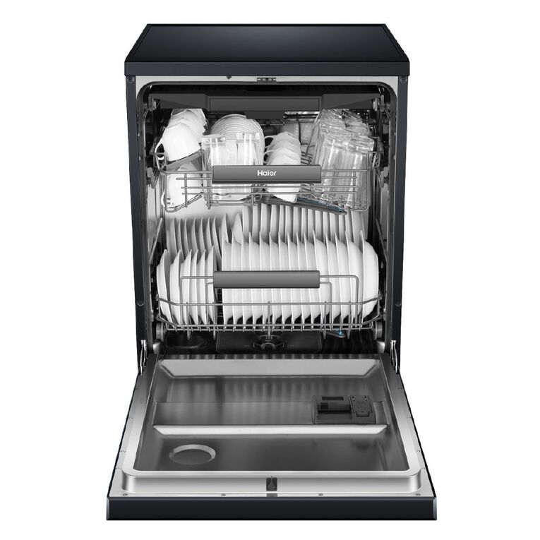 Haier 600 Series Freestanding Dishwasher - Black, , hi-res