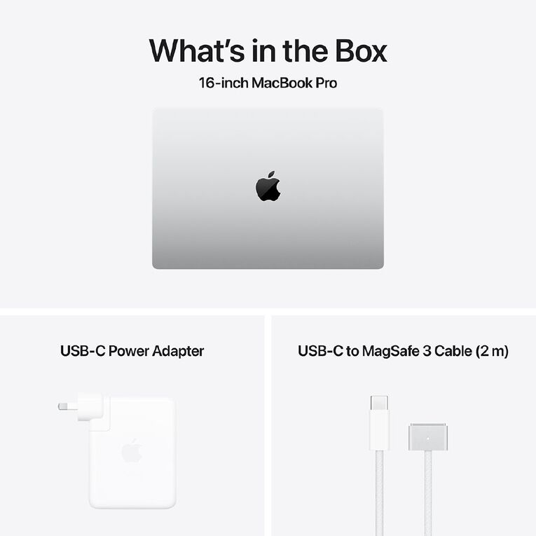 Apple MacBook Pro 16-inch (M4 Pro) 48GB/512GB SSD 14 Core CPU 20 Core GPU  - Silver, , hi-res