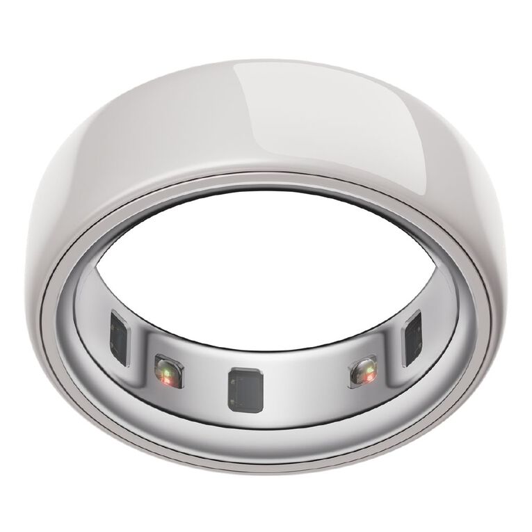 Oura Ring 4 Ceramic Cloud - Size 7, , hi-res
