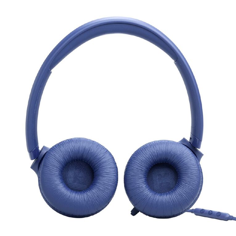 JBL Tune 530C USB-C Wired On-Ear Headphones - Blue, , hi-res