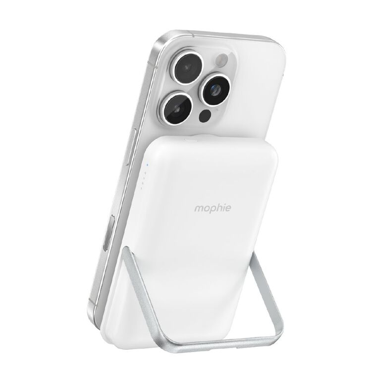 Mophie Essential Powerstation Snap+ 10K With Stand - White, , hi-res