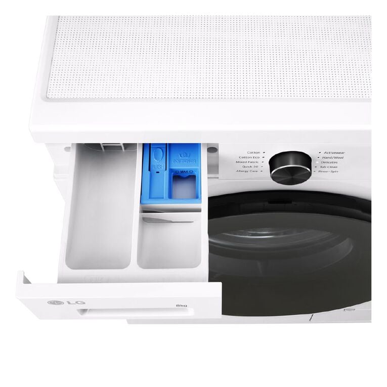 LG 8kg Front Load Washing Machine, , hi-res
