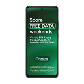 OPPO A40 4G with One NZ Prepay Sim Black