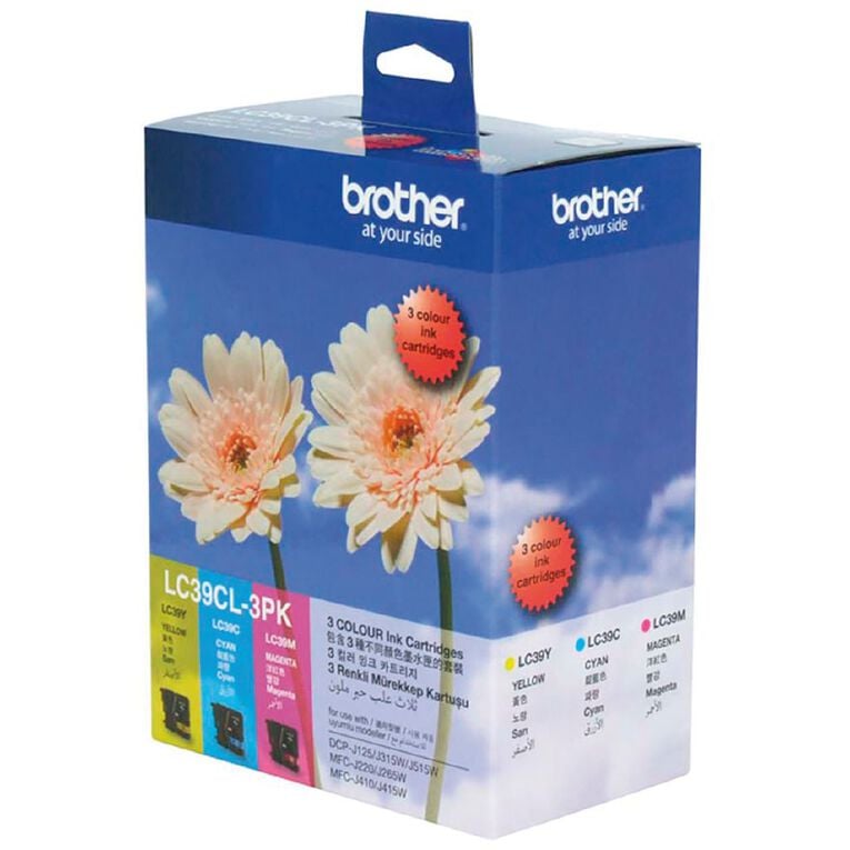 Brother LC39CL3PK Ink Tri-Colour, , hi-res