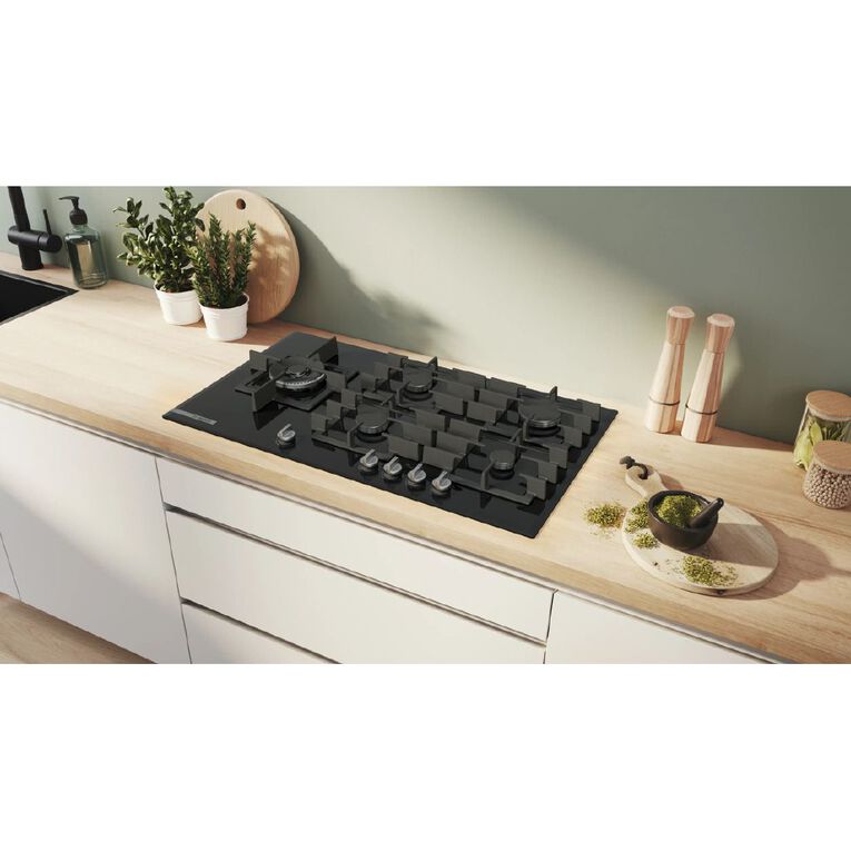 Bosch 90cm Tempered Glass Gas Cooktop - Series 8, , hi-res