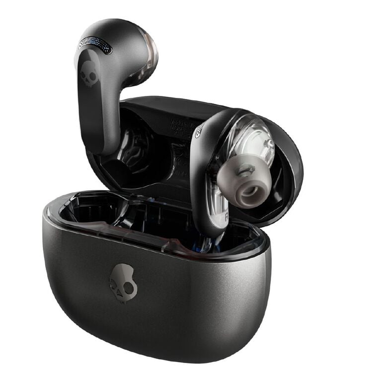 Skullcandy Rail ANC True Wireless Noise Cancelling Earbuds - True Black, , hi-res