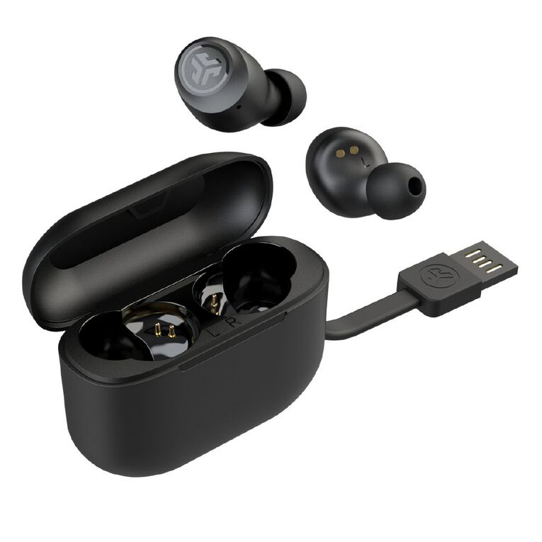 JLab Go Pop+ True Wireless Earbuds - Black, , hi-res