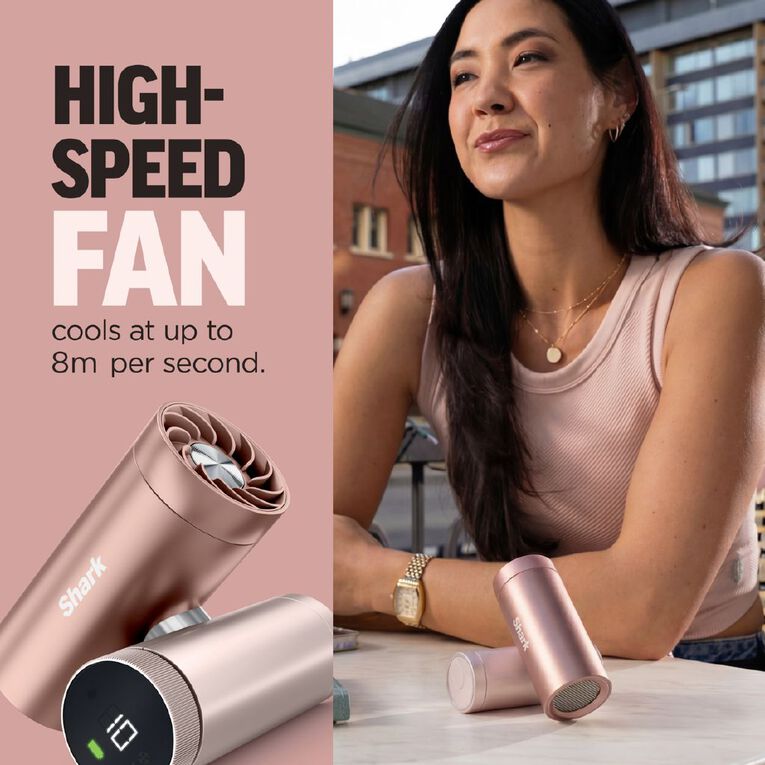 Shark ChillPill 3-in-1 Personal Cooling System - Rose Gold, , hi-res