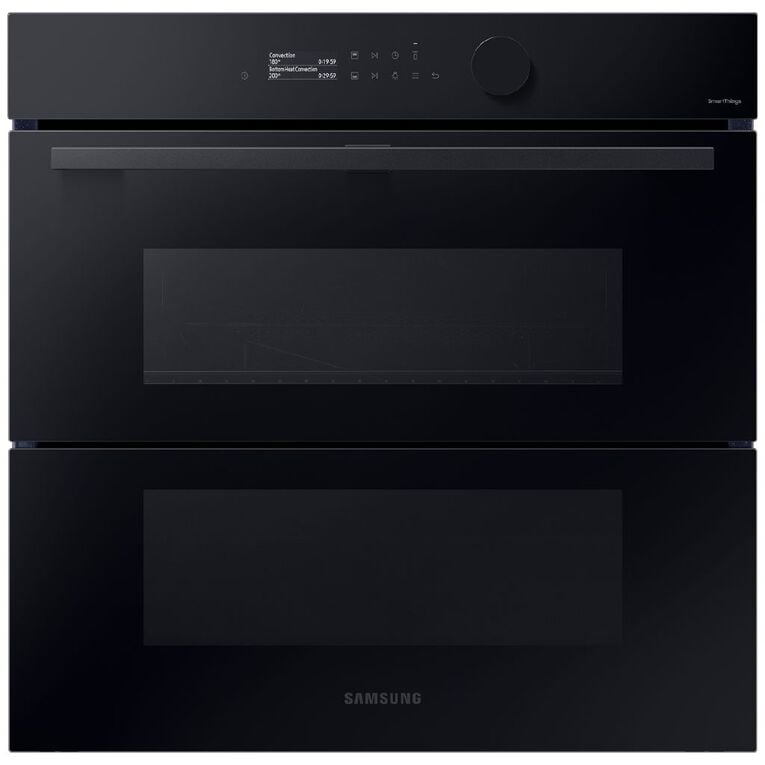 Samsung 60cm Dual Cook Wall Oven - Black, , hi-res