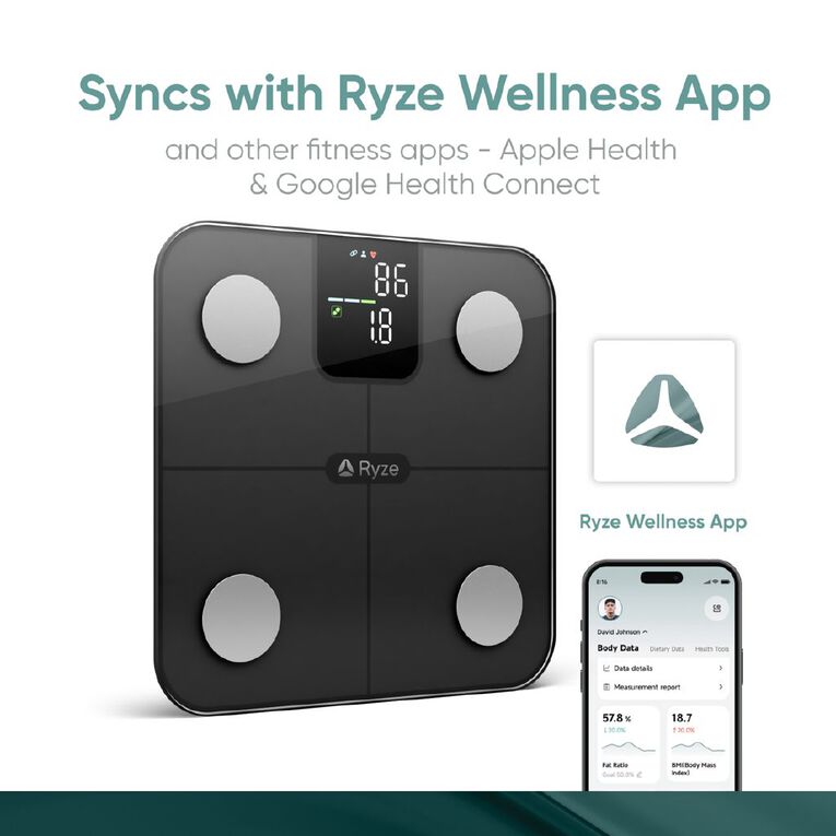 Ryze Smart Scale with Extended Display, , hi-res