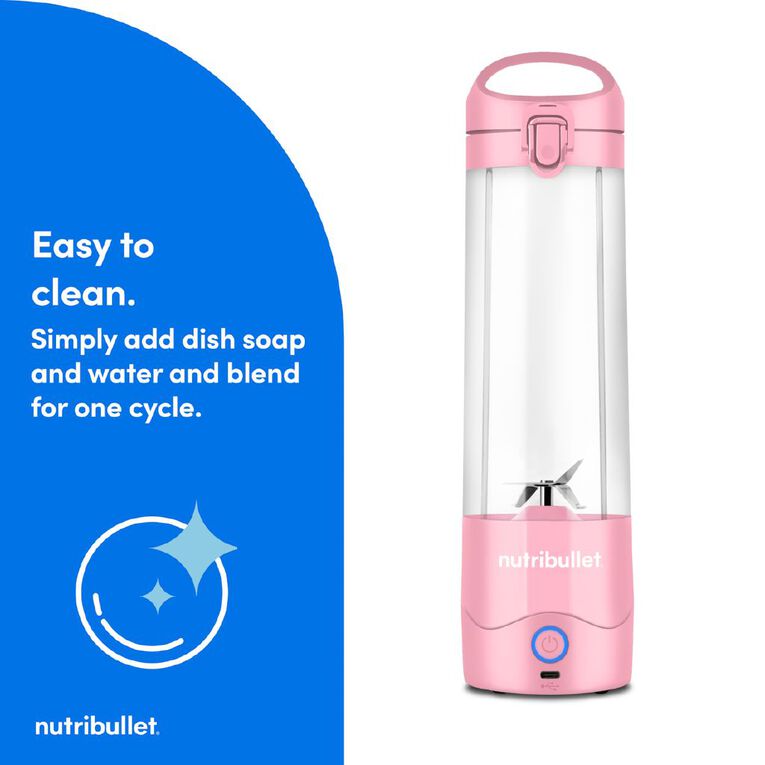 Nutribullet Portable Blender - Petal Pink, , hi-res