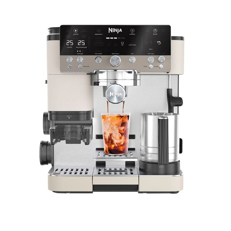 Ninja Luxe Cafe Manual Espresso Machine - Oat Milk, , hi-res
