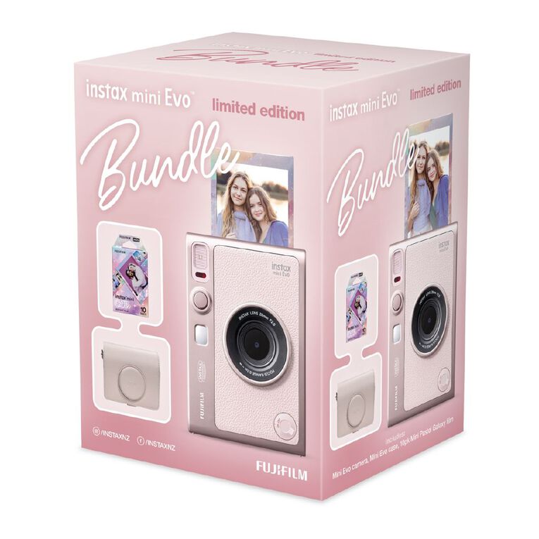 Fujifilm Mini Evo Pink Bundle MY26, , hi-res