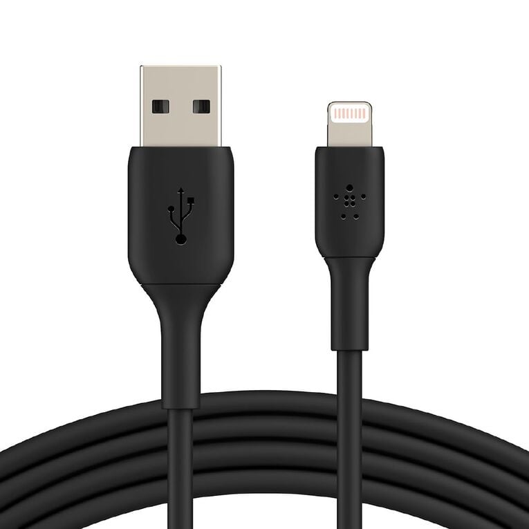 Belkin Lightning Cable 2m - Black, , hi-res