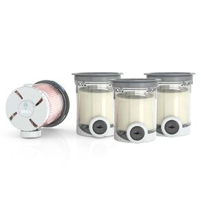 Ninja Swirl 470ml Tub for Ice Cream Maker - 4 Pack (Fits Swirl Only)