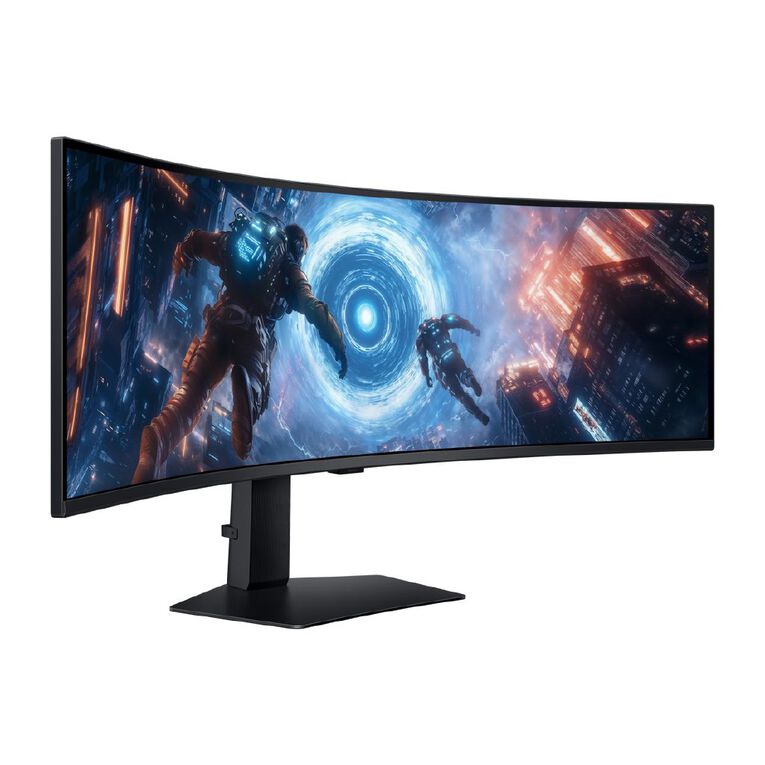 Samsung 49in Odyssey G91F Curved DQHD 144Hz Gaming Monitor, , hi-res