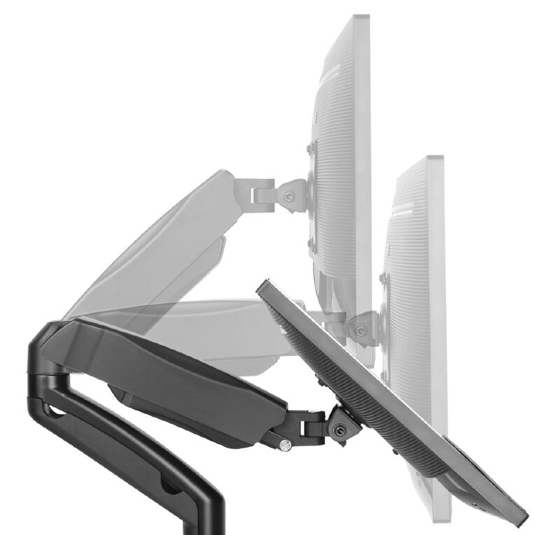 Bracom Economy Dual-Screen Spring-Assisted Monitor Arm, , hi-res