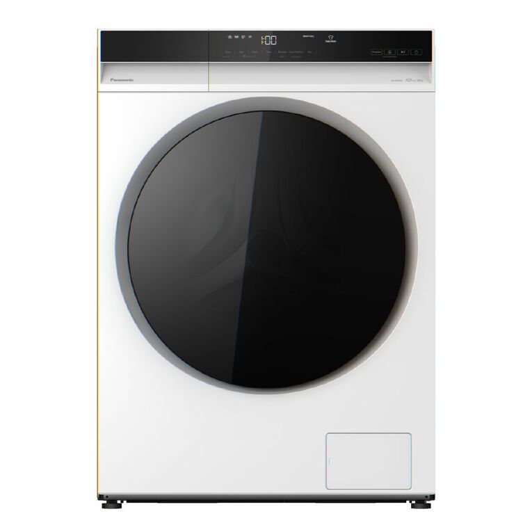 Panasonic 10kg Washer & 6KG Condenser Dryer with Auto tub dry - White, , hi-res