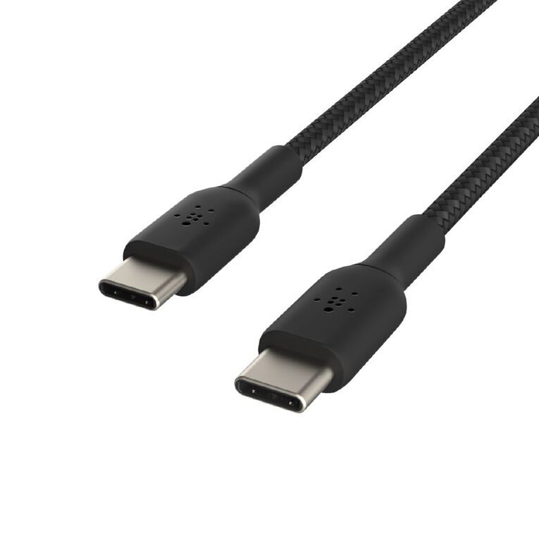 Belkin USB-C to USB-C Braided Cable 0.15M - Black, , hi-res