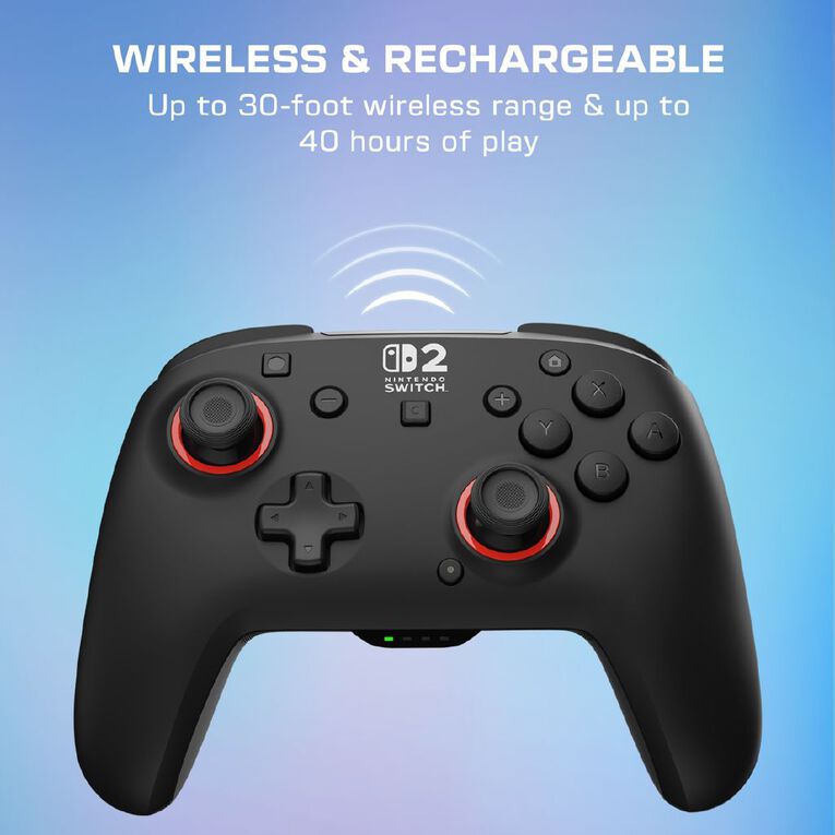 Turtle Beach Rematch Wireless Nintendo Switch 2 Controller - Black, , hi-res
