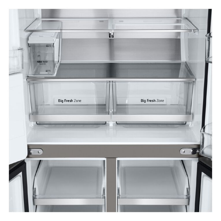 LG 506L Slim French Door Fridge Non-Plumbed - Stainless, , hi-res