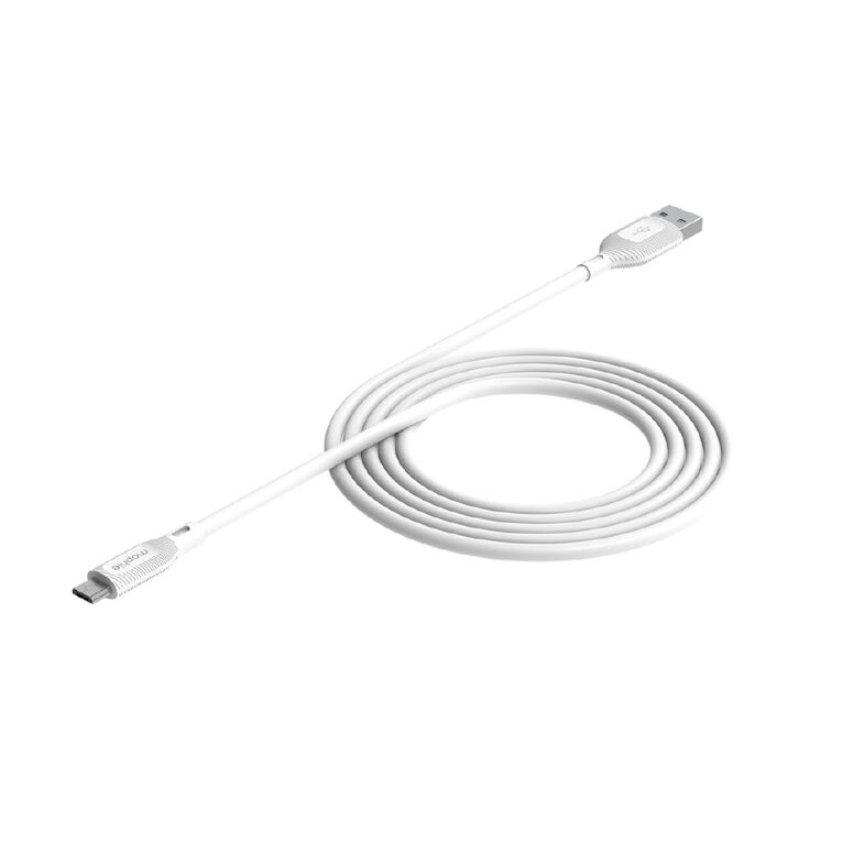 Mophie Essential USB-A to Micro USB Cable 2m - White, , hi-res