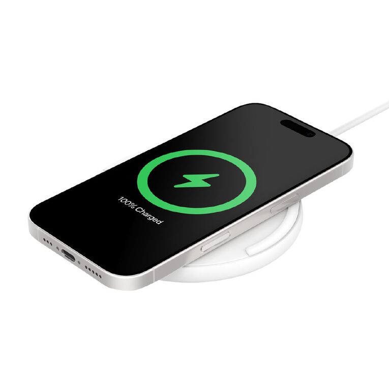 Belkin BoostCharge Wireless Charging Pad 15W - White, , hi-res