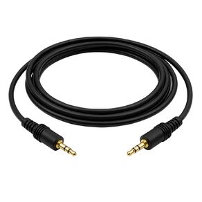 STM 3.5mm (Male) to 3.5mm (Male) Audio Cable, 2m - Black