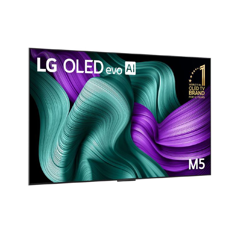 LG 77 Inch OLED EVO M5 AI UHD 4K Smart TV, , hi-res