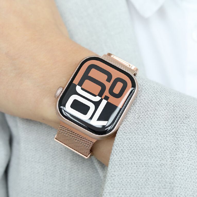 Vonmahlen Milanese Loop 2 for Apple Watch (44-46mm / Ultra) - Rose Gold, , hi-res