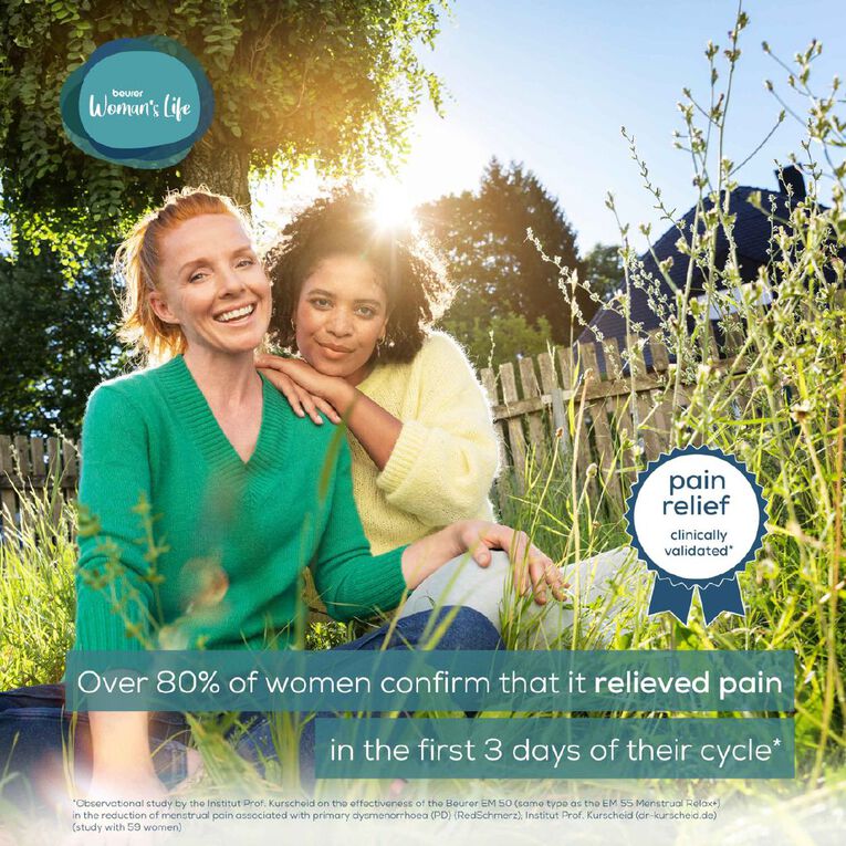 Beurer EM50 Menstrual Relax TENS & Heat Pad, , hi-res