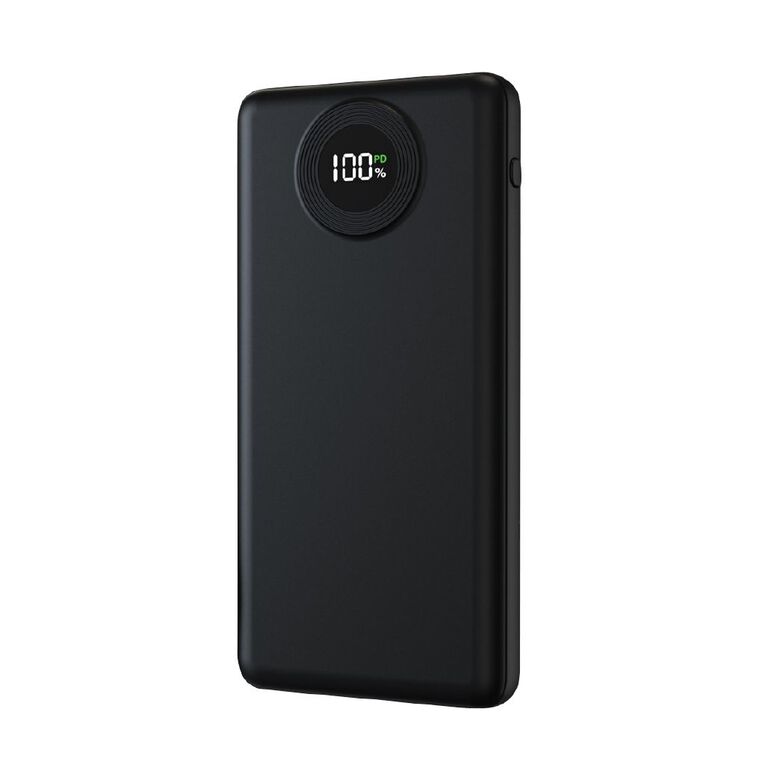 Laser 10K Powerbank with Battery Display - Black, , hi-res