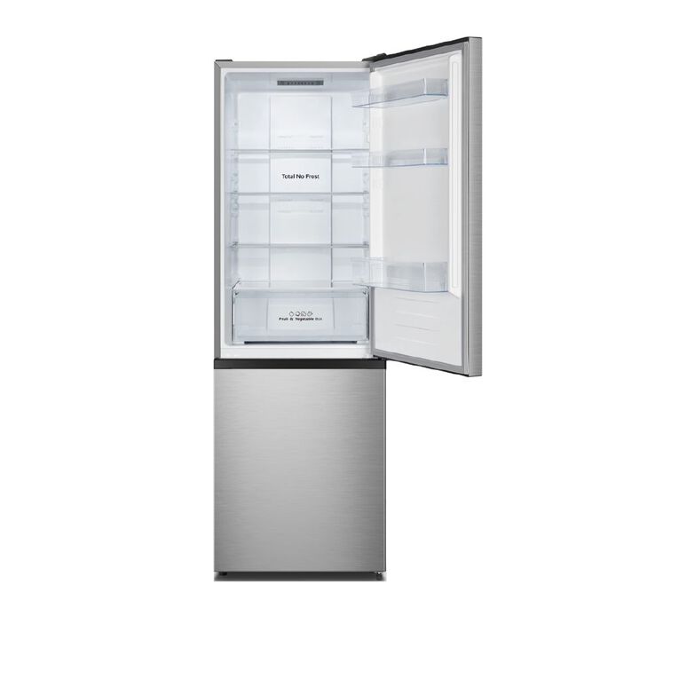 Hisense Bottom Mount Fridge Stainless Steel 292L, , hi-res
