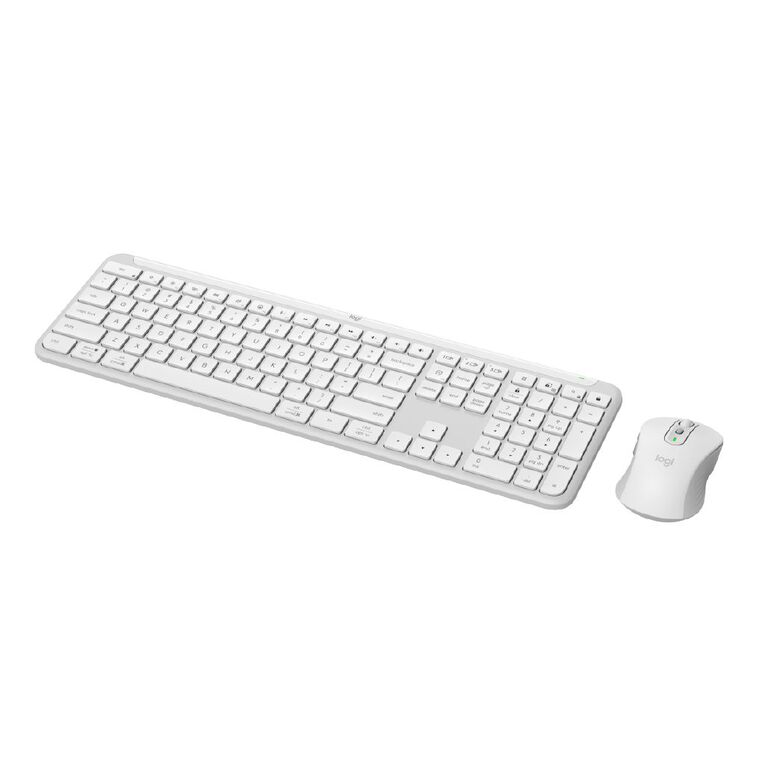Logitech MK950 Signature Slim Wireless Keyboard and Mouse Combo - Off White, , hi-res