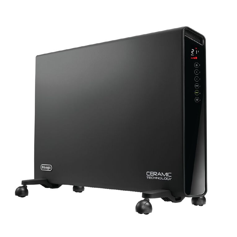 Delonghi Ceramic Panel Heater Black - Noel Leeming