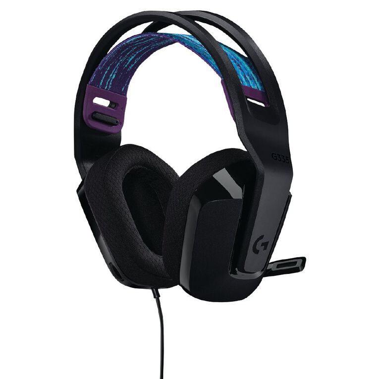 Logitech G335 Wired Gaming Headset - Black, , hi-res