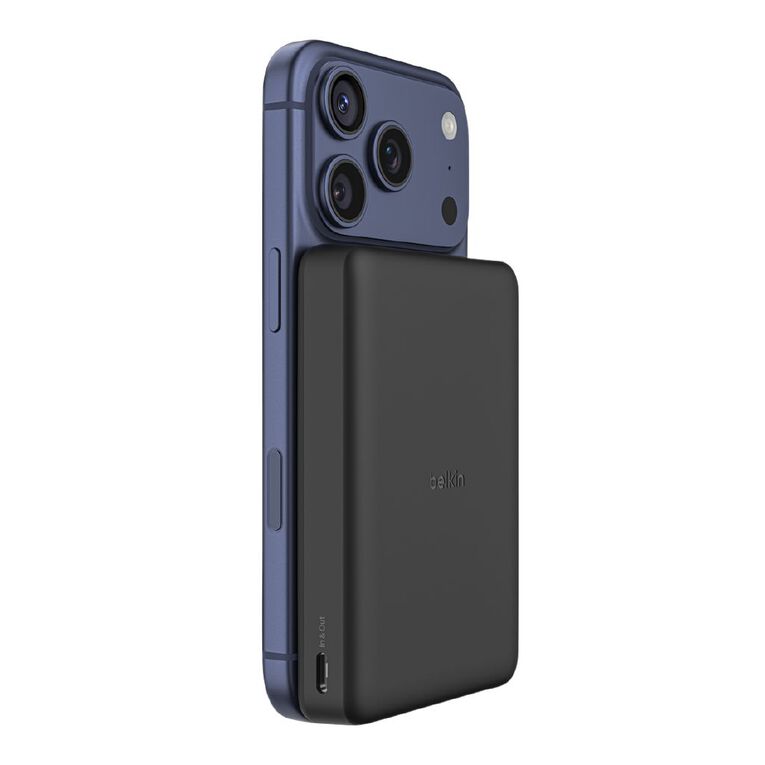 Belkin BoostCharge Slim Magnetic Power Bank 10K - Black, , hi-res