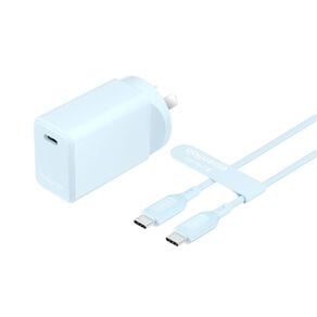 Mophie Essential 30W USB-C Charger Bundle - Blue