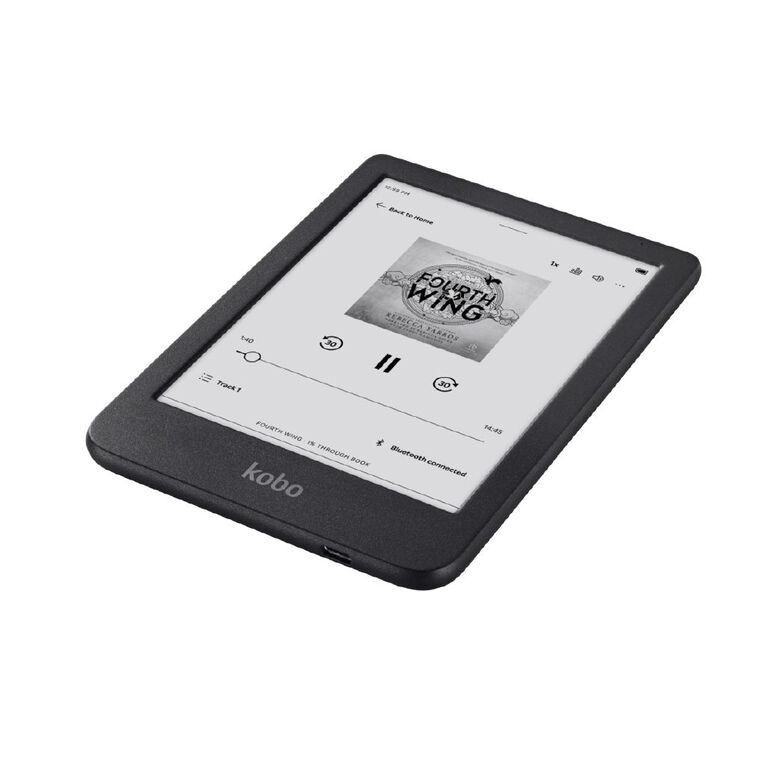 Kobo Clara Black & White 6" 16GB eReader - Black, , hi-res