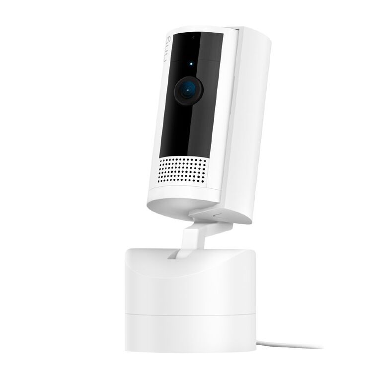 Ring Pan-Tilt Indoor Security Camera - White, , hi-res