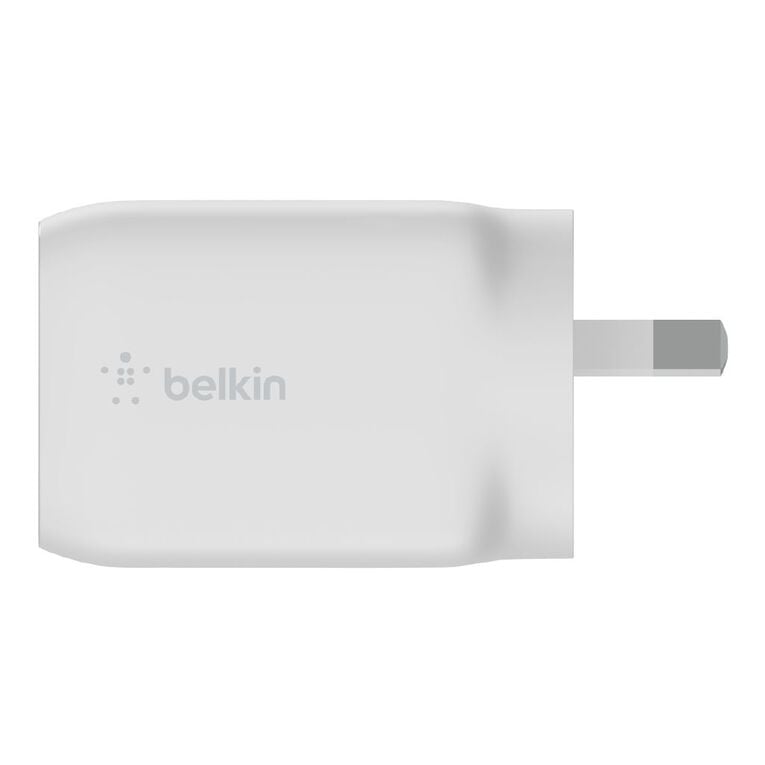 Belkin BOOSTUP CHARGE 65W Dual USB-C PD GAN Wall Charger White, , hi-res