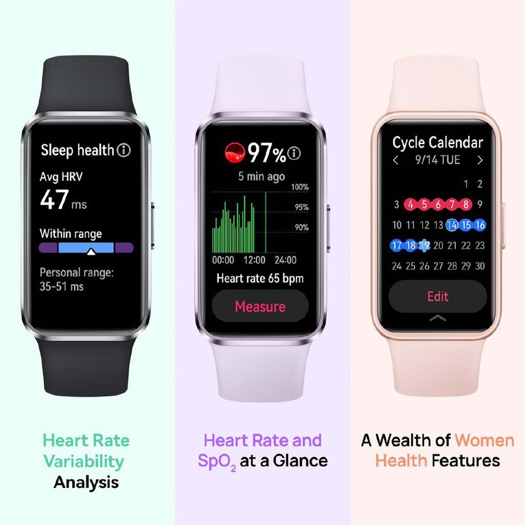 Huawei Band 10 Aluminium - Matte Black, , hi-res