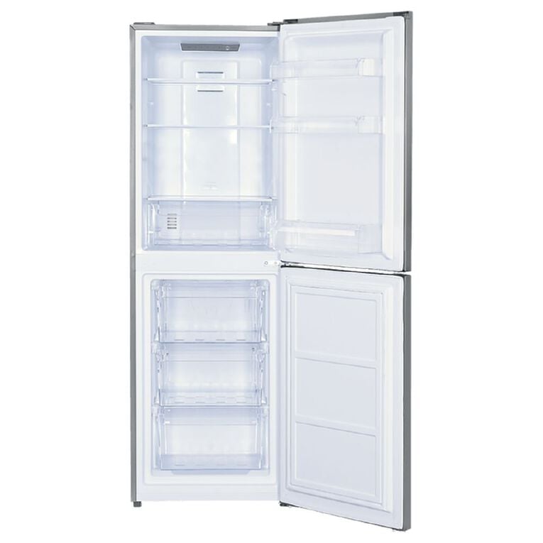 Haier 230L Bottom Mount Fridge Freezer - Silver, , hi-res