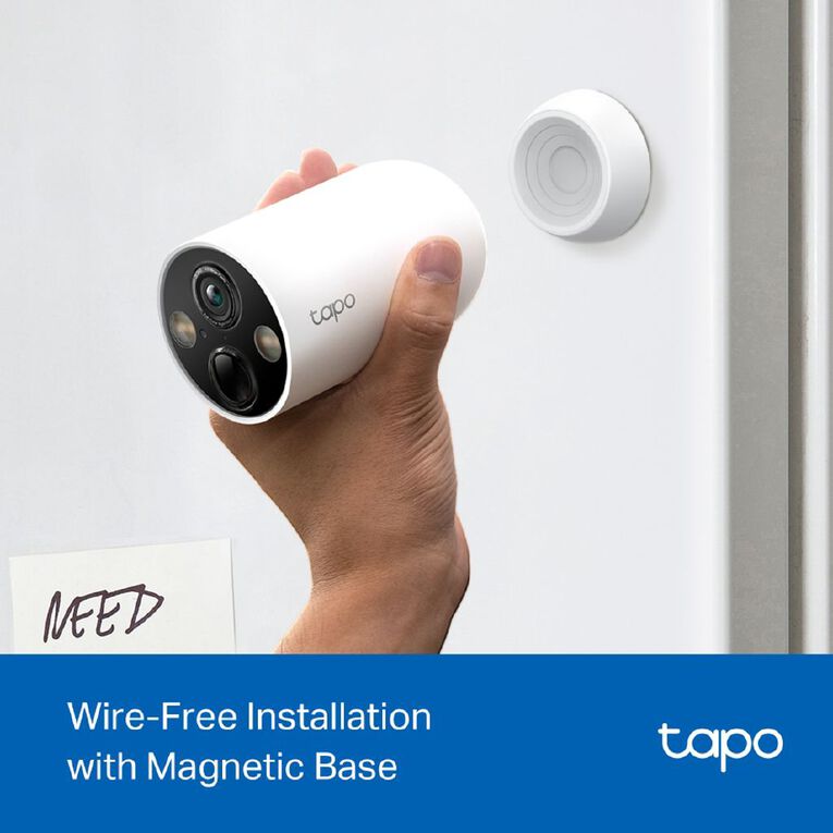 TP-Link Tapo C425 Smart Wire-Free 2k Battery Security Camera, , hi-res