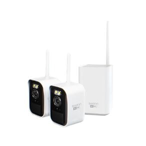 Swann MaxRanger4K Mini Wireless Security System / Base Station / 32GB / 2x MINICAM 4K IP Cameras