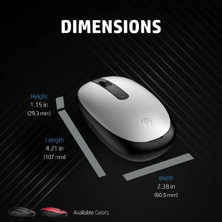 HP 240 Bluetooth Mouse - Pike Silver, , hi-res