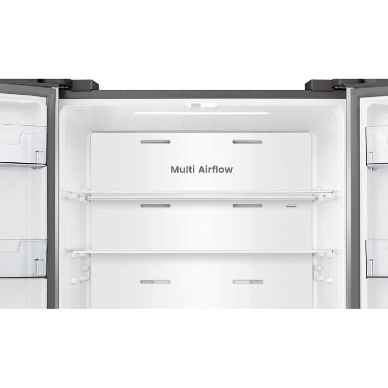 Hisense PureFlat Slim Quad Door 483L True Steel, , hi-res