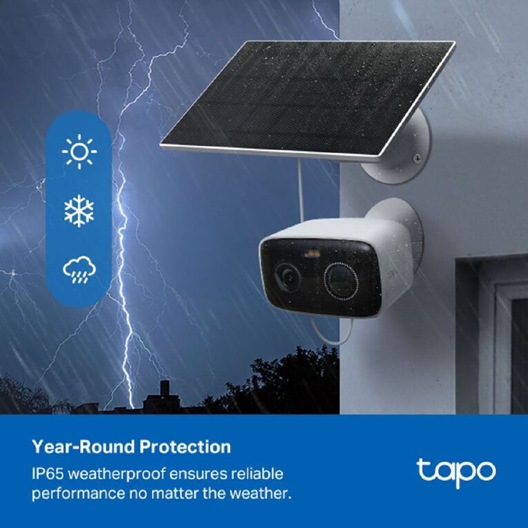TP-Link Tapo C400 Solar-Powered Security Camera Kit (Tapo C400 + Tapo A201), , hi-res