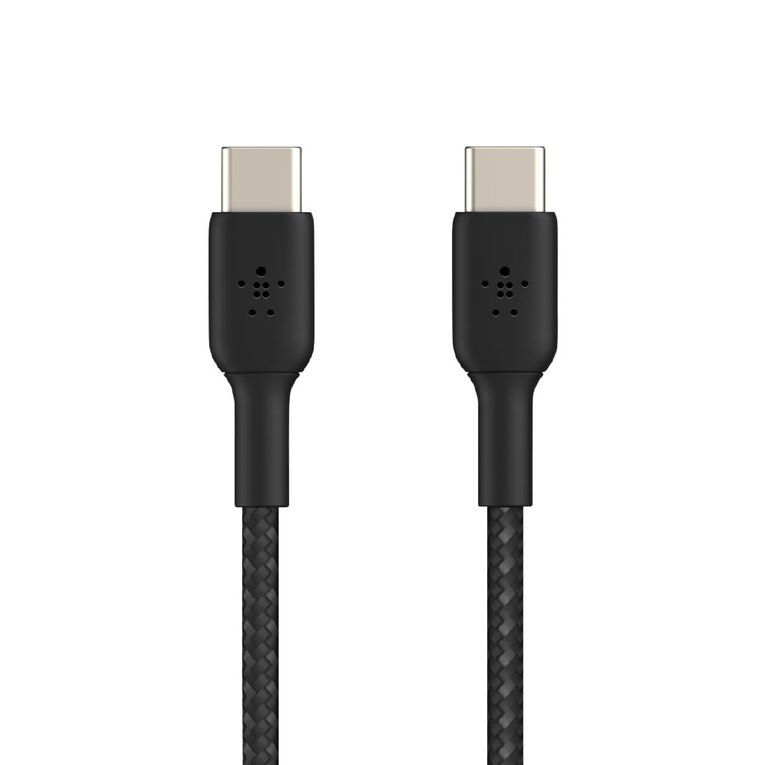 Belkin USB-C to USB-C Braided Cable 0.15M - Black, , hi-res