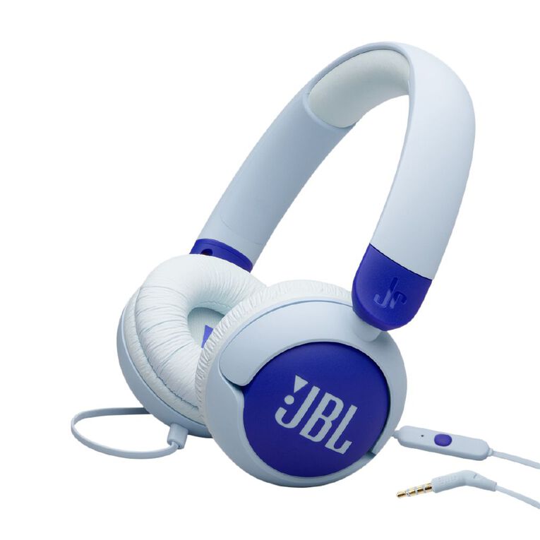 JBL Junior 320 Wired On-Ear Kids Headphones - Blue, , hi-res